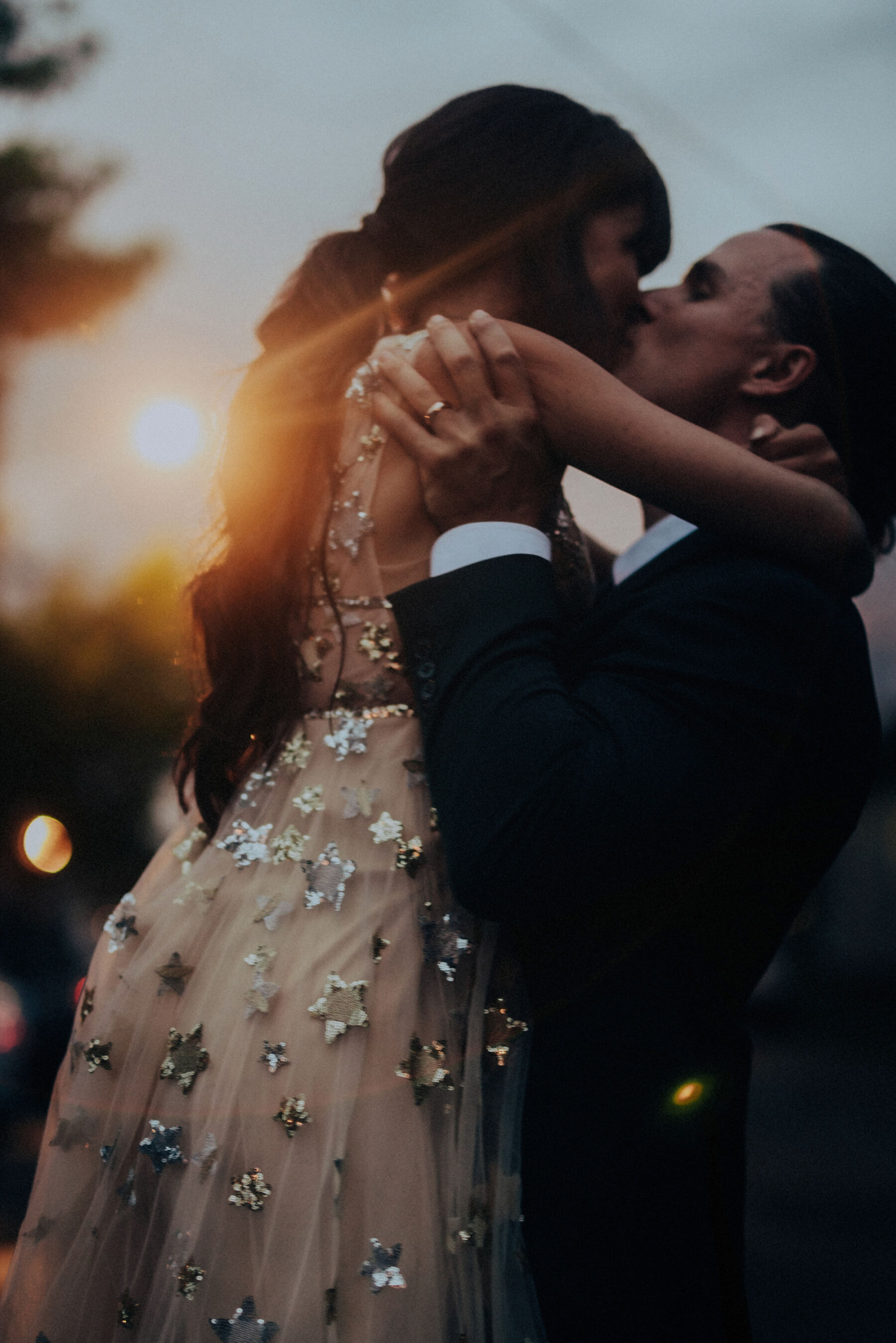 Hannah and Alex’s Moody & Romantic, Celestial Inspired Wedding