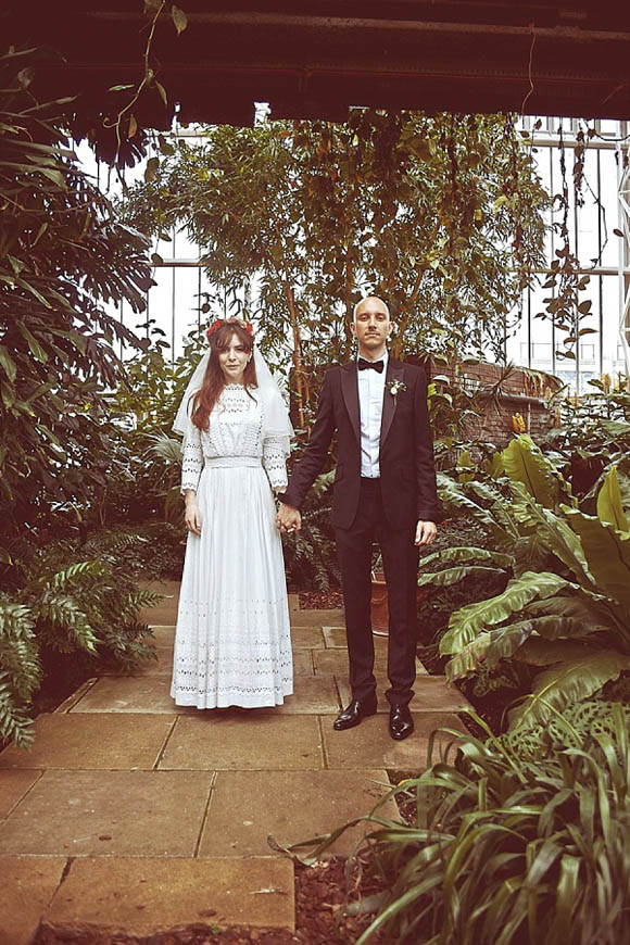 Cool modern Barbican wedding London 48