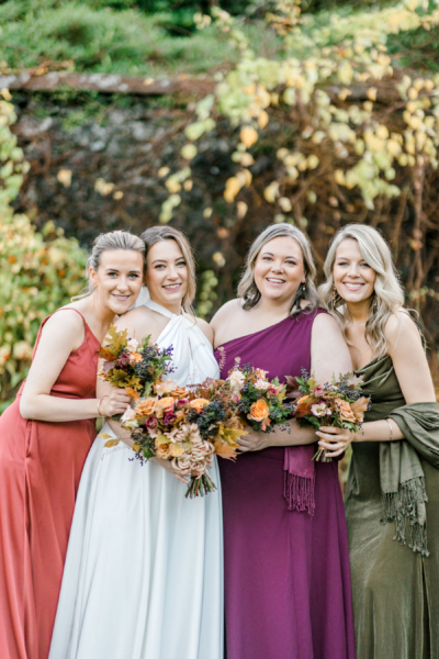 A Relaxed & Elegant Autumn Wedding at Glenapp Castle with Rosie in Halfpenny London