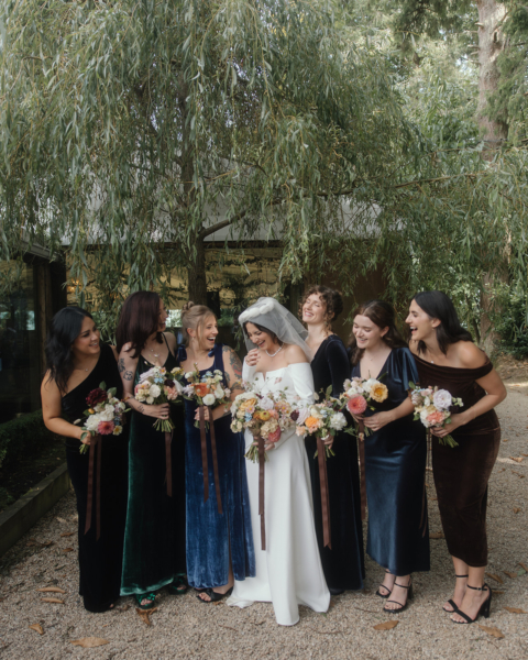 A Mystical, Medieval Inspired Wedding at Tinakilly Country House, Featuring Sarah Seven & Kamperett