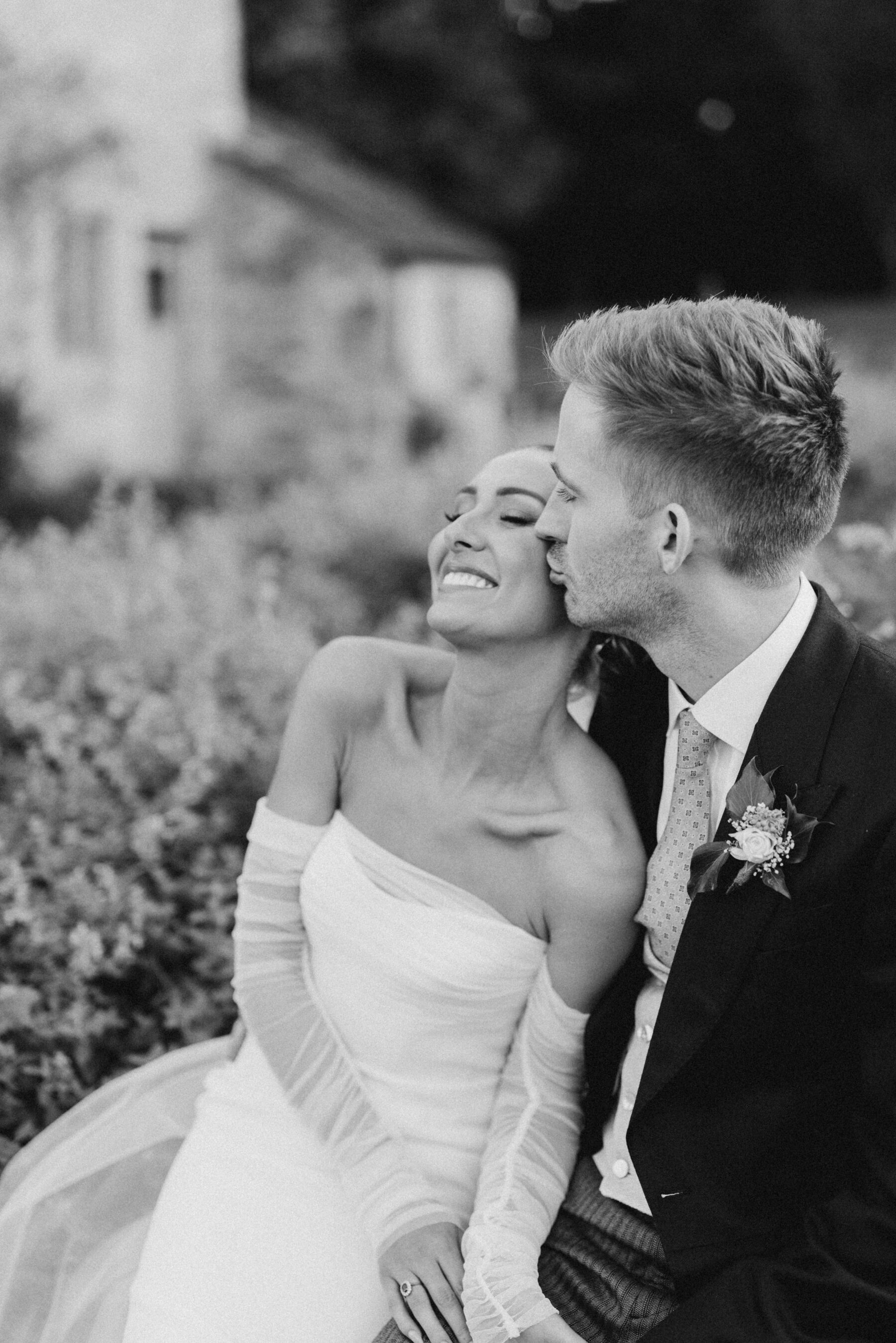 Hannah & Simon's Elegant English Country Garden Marquee Wedding with a Chosen by Kyha Gown 23 Chosen by Kyha bride marquee wedding 150