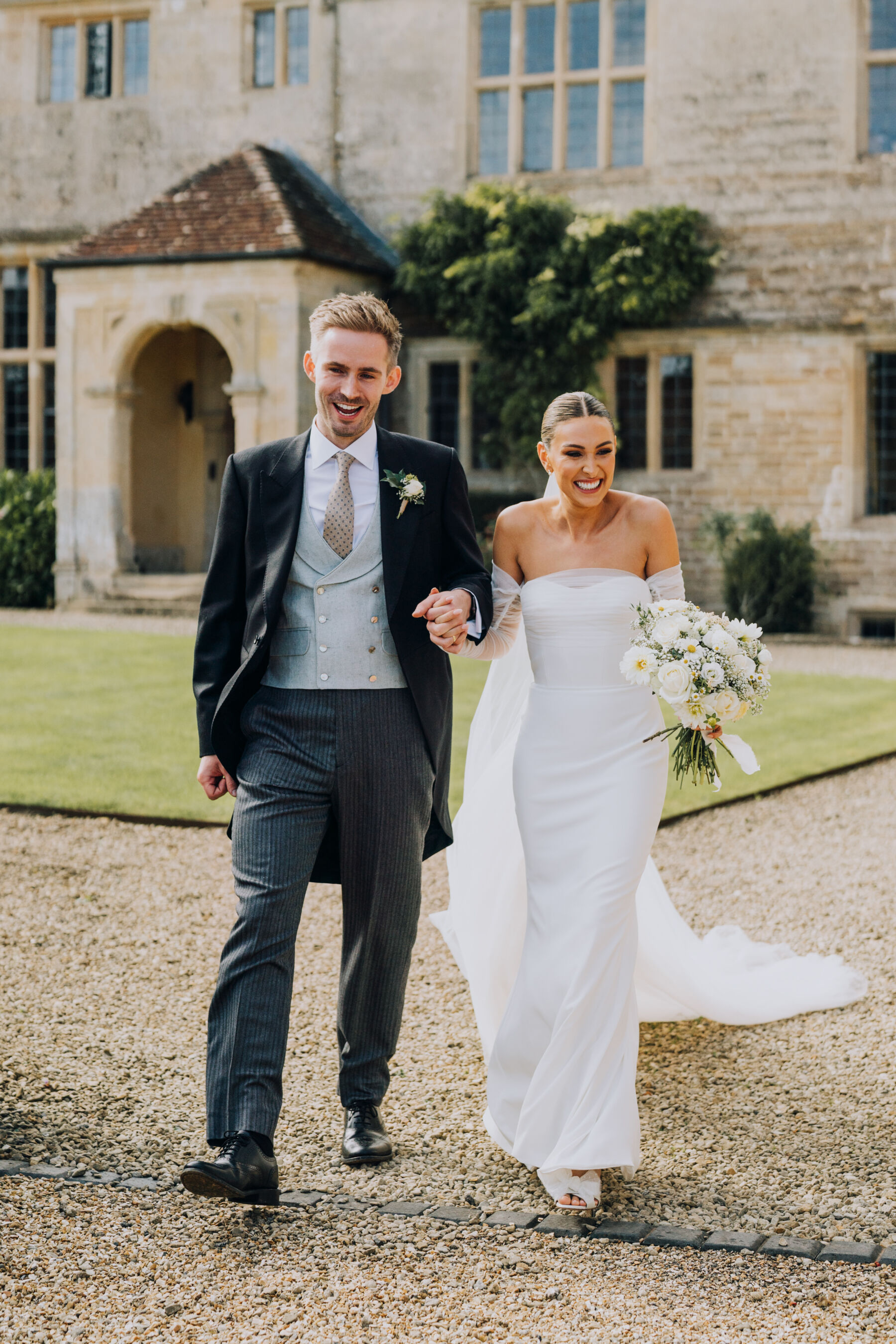 Hannah & Simon's Elegant English Country Garden Marquee Wedding with a Chosen by Kyha Gown 5 Chosen by Kyha bride marquee wedding 66