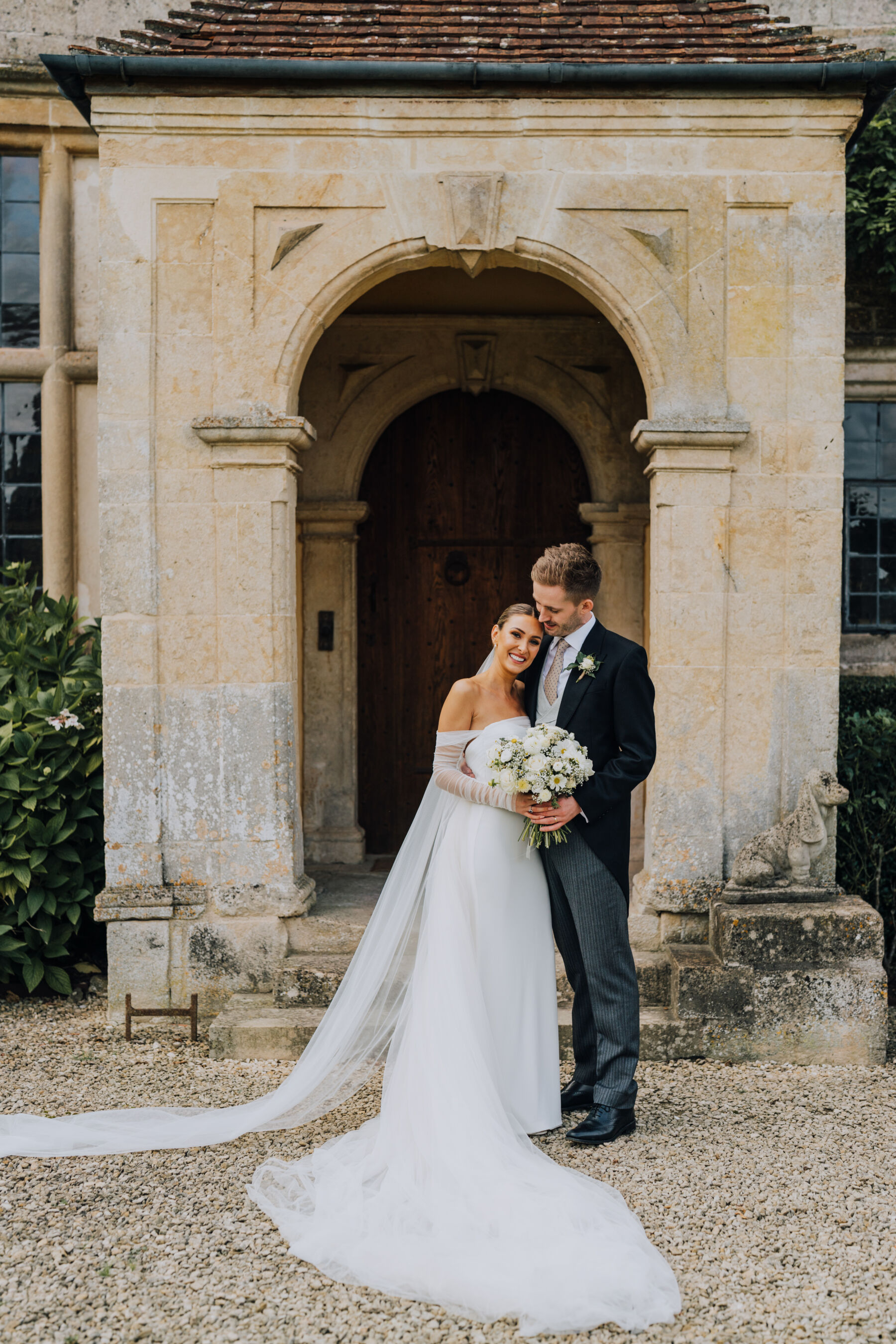 Hannah & Simon's Elegant English Country Garden Marquee Wedding with a Chosen by Kyha Gown 24 Chosen by Kyha bride marquee wedding 92