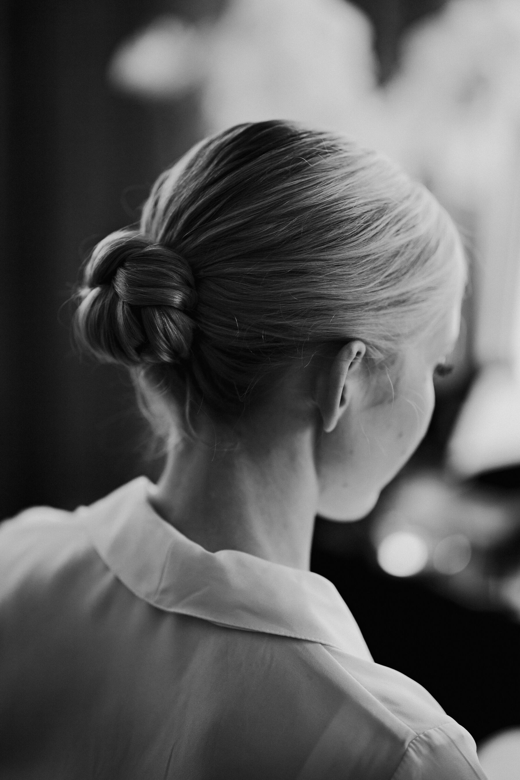 Alexandra Wore Phillipa Lepley For Her Romantic Destination Wedding in Spain 14 Elegant bridal bun.