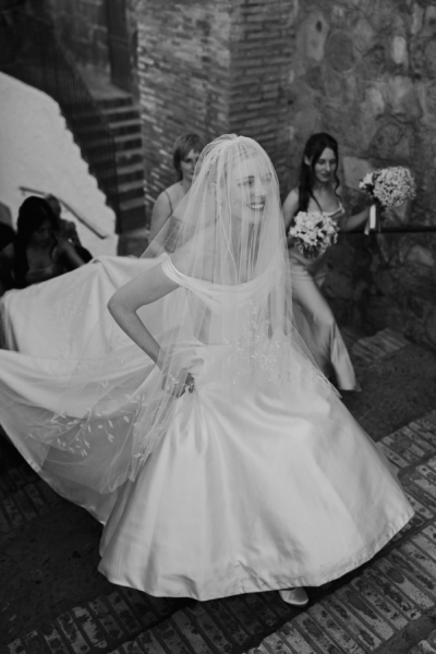 Alexandra Wore Phillipa Lepley For Her Romantic Destination Wedding in Spain