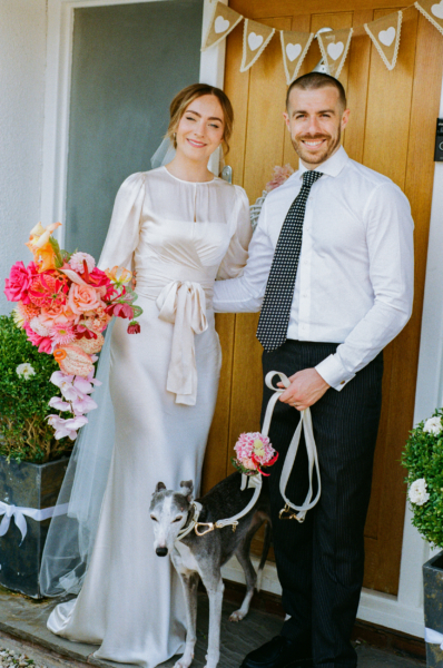 Connie in Unbridled Studio For Her Classic, Colourful & Intimate Restaurant Wedding