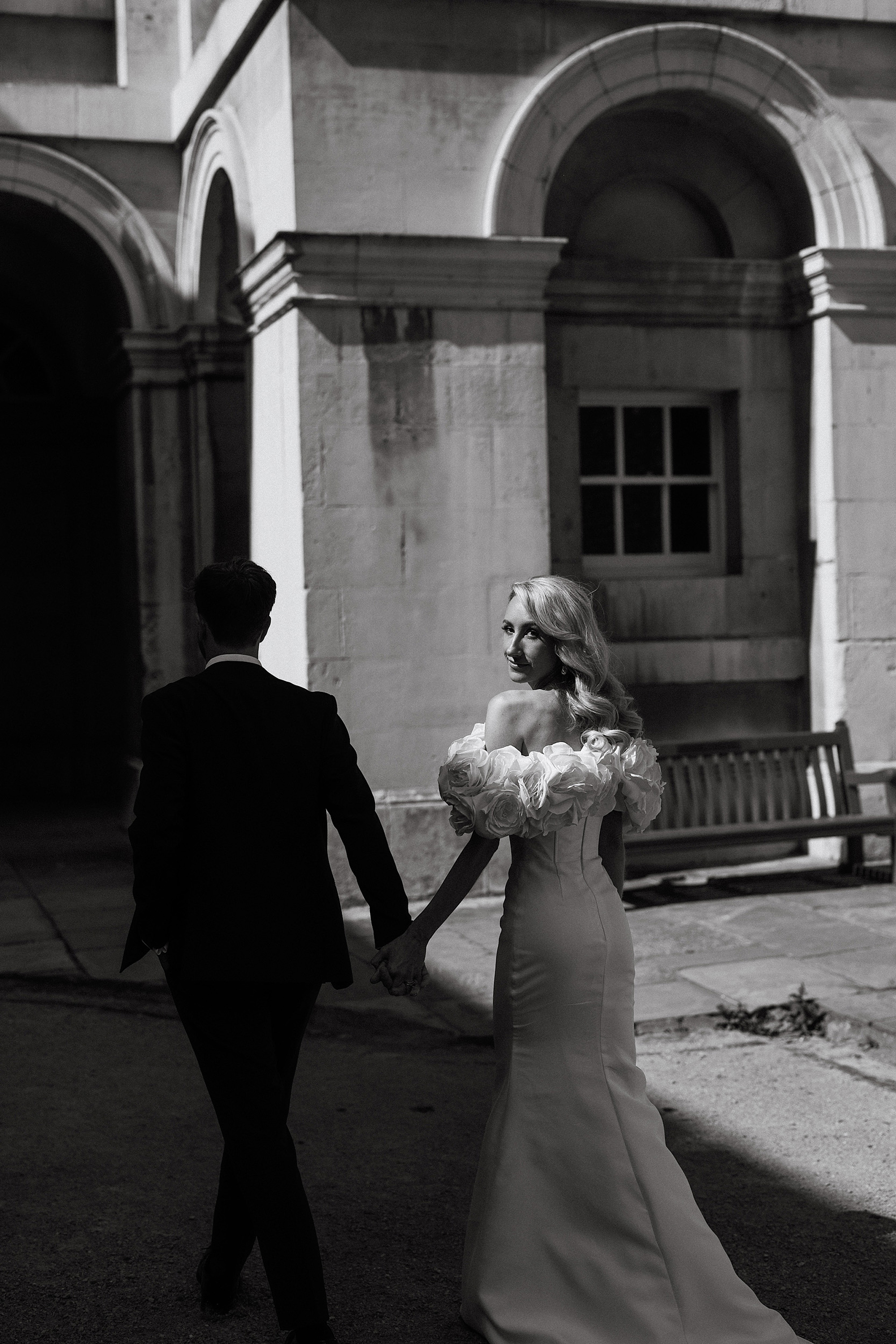 Camilla Wore Eva Lendel for Her Colourful Wedding Inspired by Artist Luke Howard Hall 25 Camilla Jaime LMD 0081