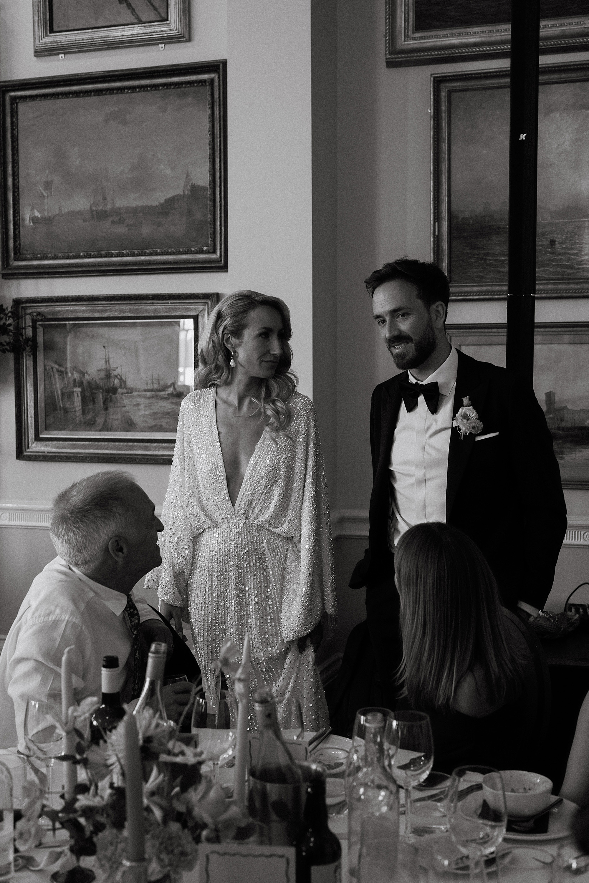 Camilla Wore Eva Lendel for Her Colourful Wedding Inspired by Artist Luke Howard Hall 27 Camilla Jaime LMD 0109