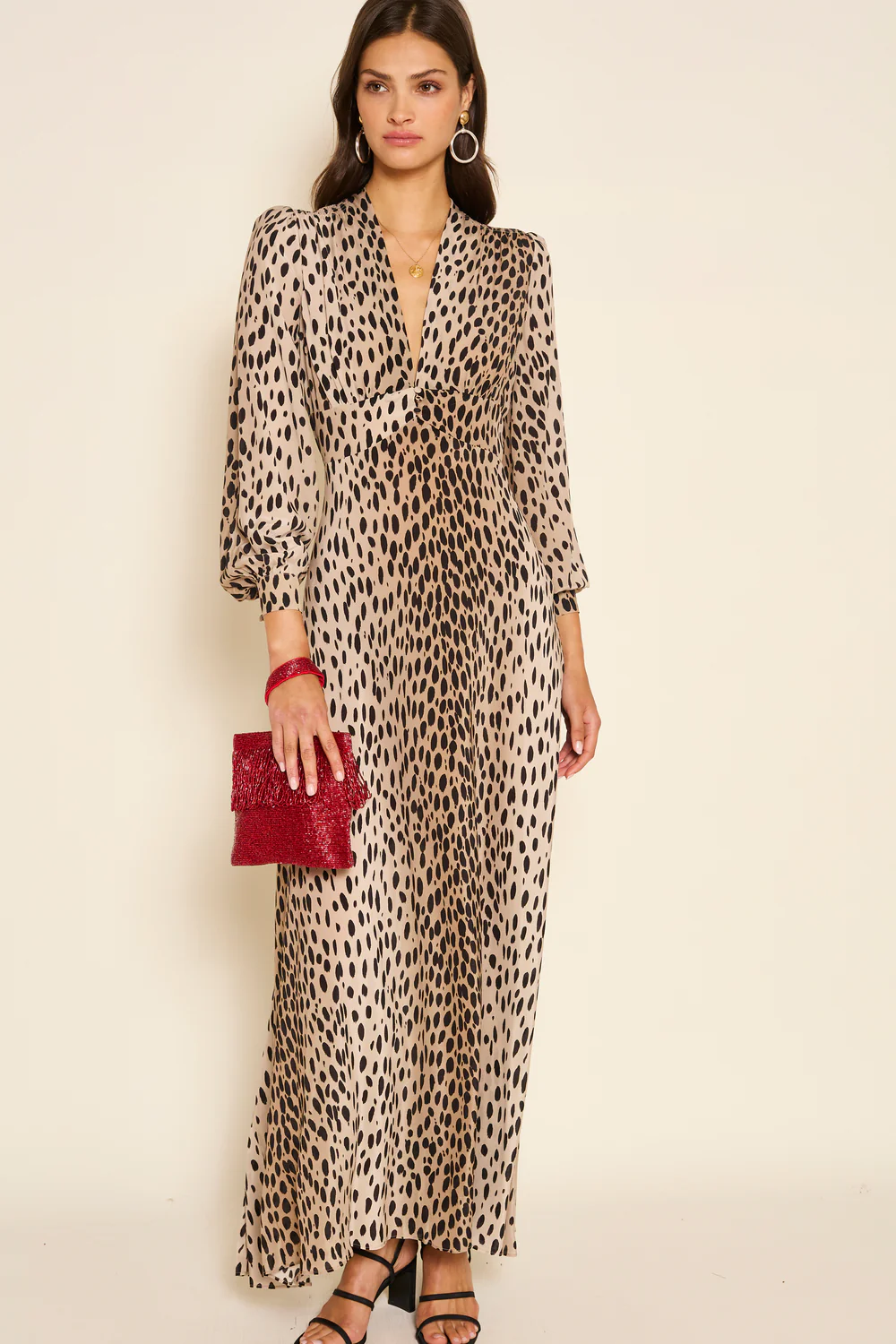 Rixo Emory Silk Gown