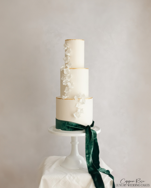 Copper Rose Wedding Cakes, Perthshire Scotland