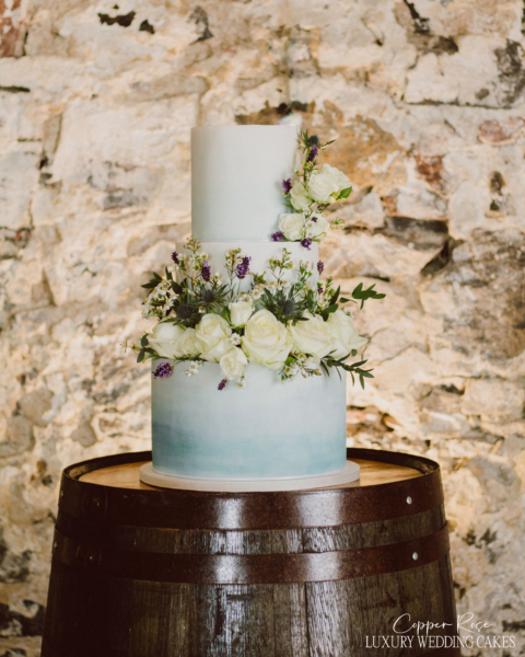 Copper Rose Wedding Cakes, Perthshire Scotland