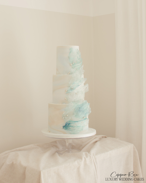 Copper Rose Wedding Cakes, Perthshire Scotland