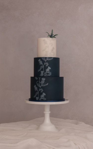 Copper Rose Wedding Cakes, Perthshire Scotland