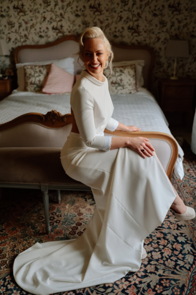 Bon Bride Elegance for a Stylish Healey Barn Wedding in Northumberland