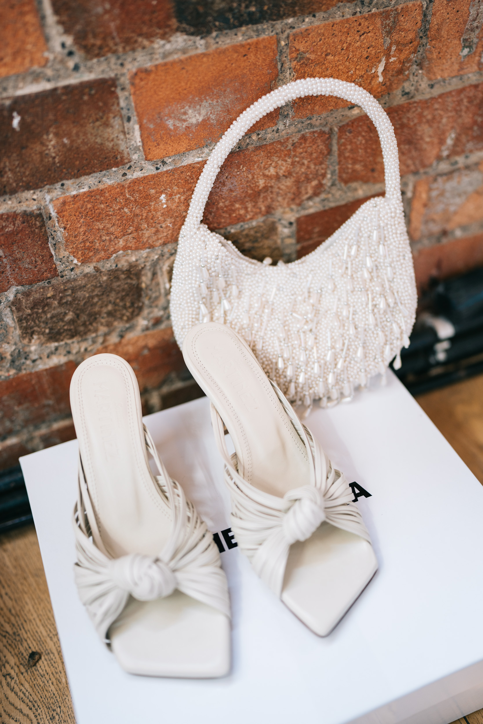 A Speakeasy-Inspired Loft Wedding For Bride Jo in Jacquemus 15 Jacquemus Wedding Dress The Loft Studios 3