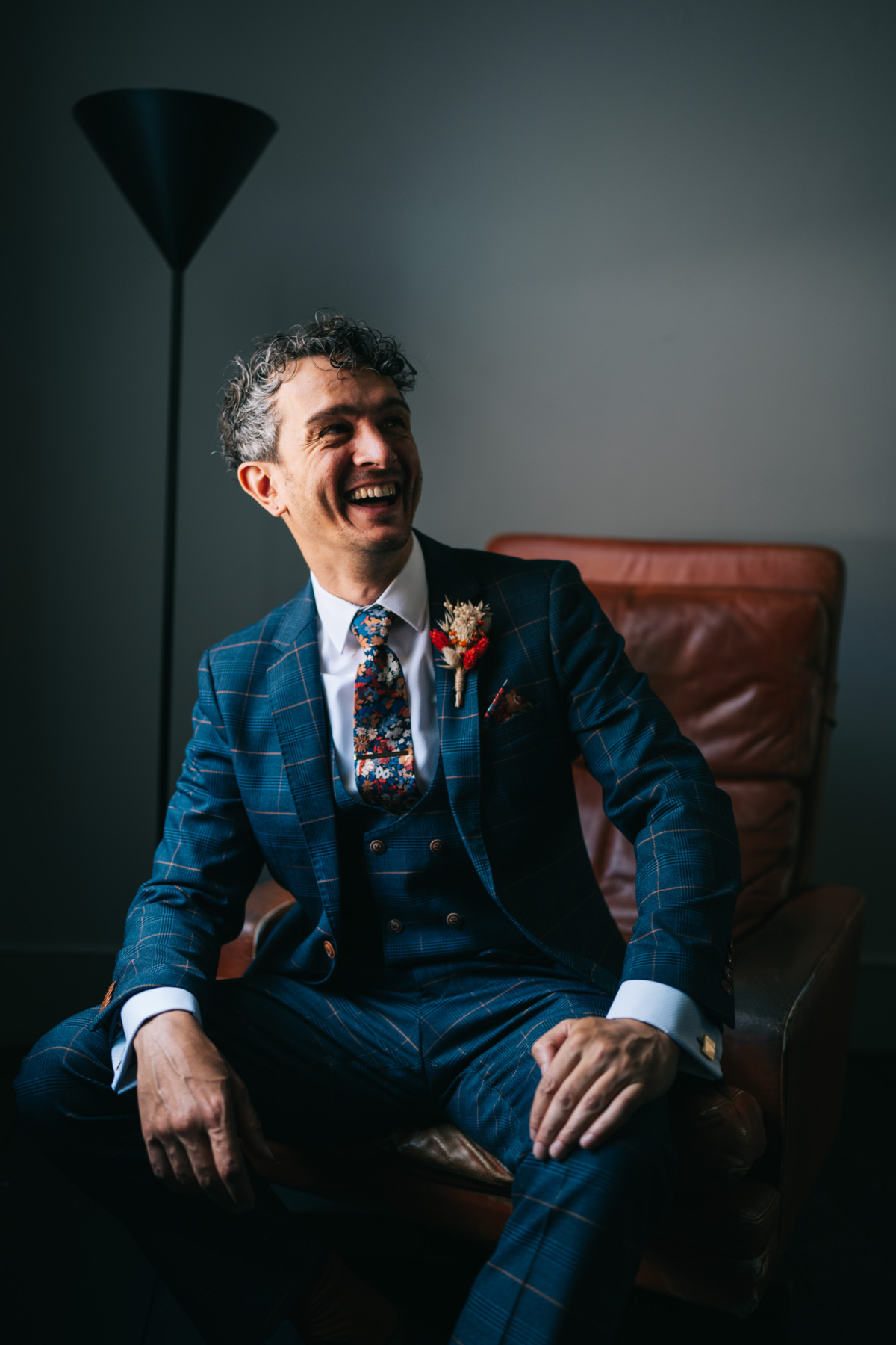 A Speakeasy-Inspired Loft Wedding For Bride Jo in Jacquemus 16 Jacquemus Wedding Dress The Loft Studios 41
