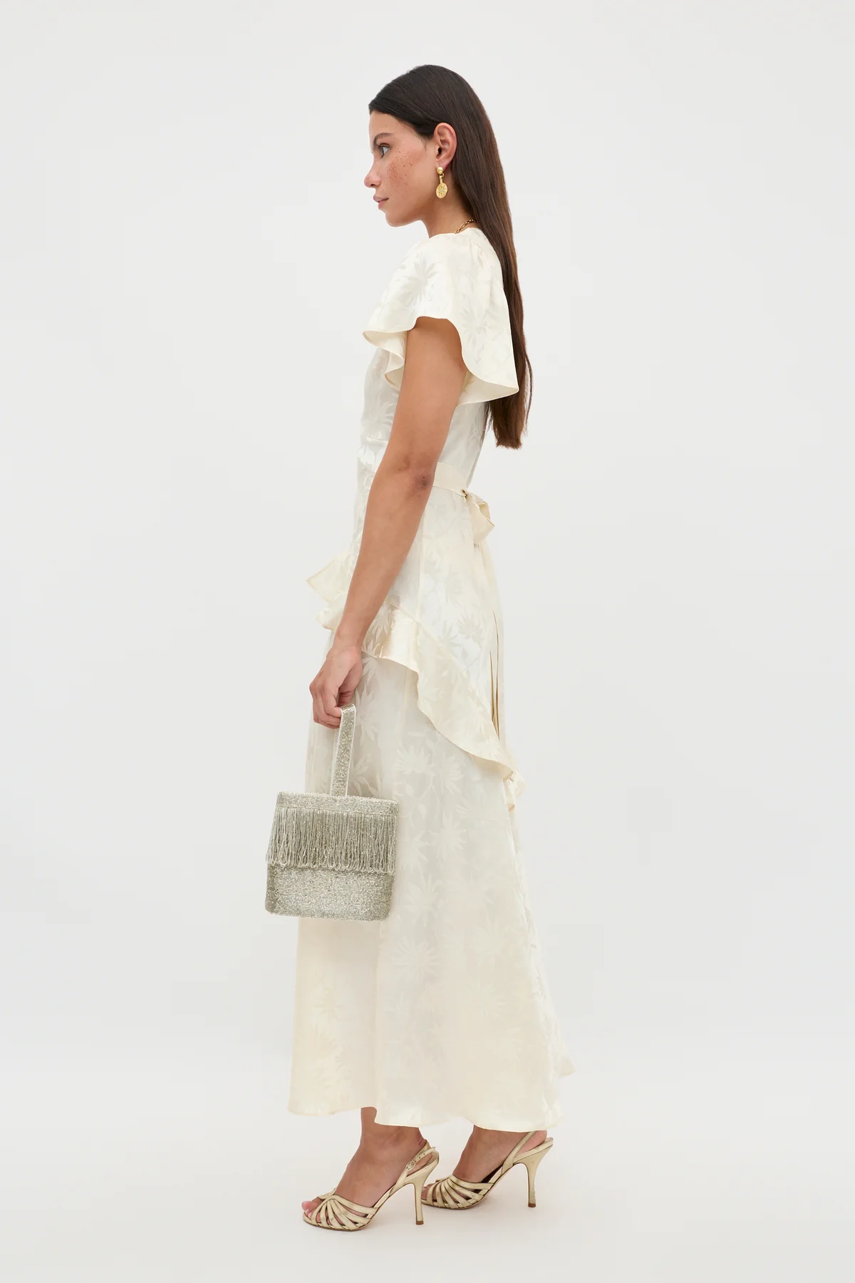 Evie Silk Midi Dress