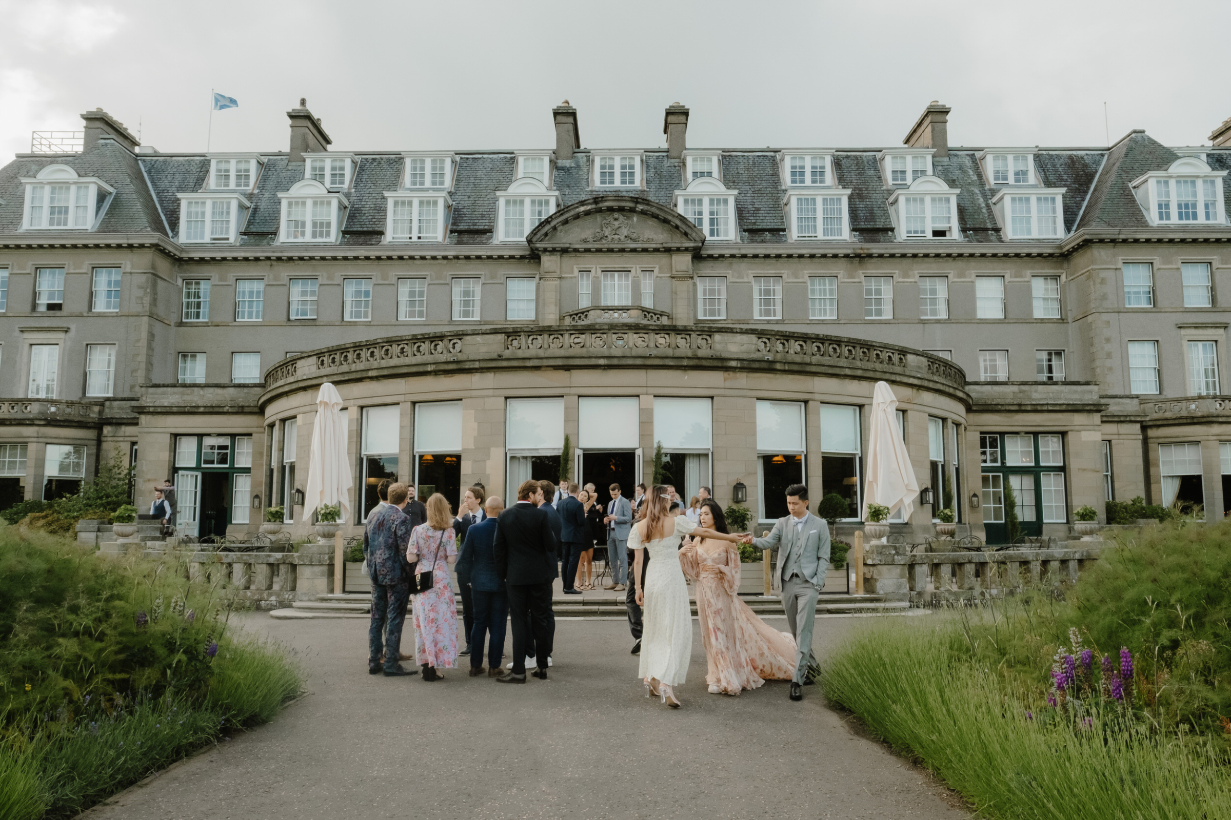 Amanda & Carl's Downton Abbey Meets Peaky Blinders Wedding Weekend at Gleneagles Hotel 20 42 Gleneagles Hotel wedding Harper Scott Photography