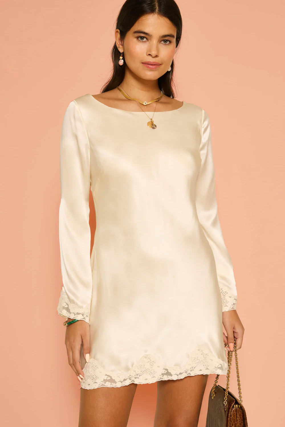 Ilse Silk Mini Dress