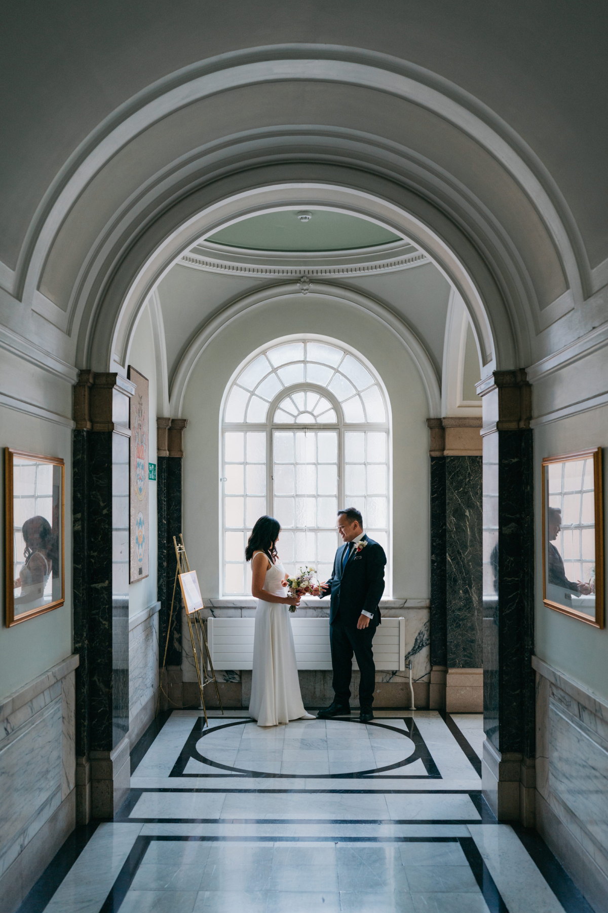 21 Andrea Hawkes Bridal dress London Elopement