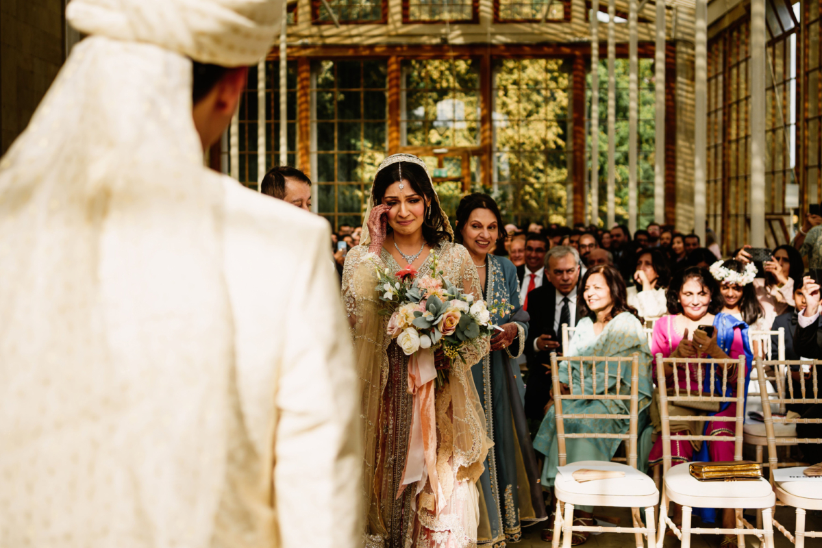 A Romantic Muslim Wedding at Kew Gardens with South Asian Elegance 21 38 Muslim Wedding Ceremony South Asian Bride Kew Gardens