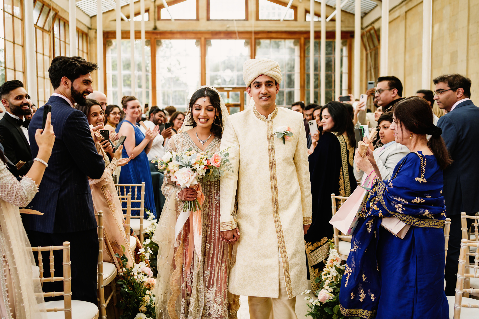 A Romantic Muslim Wedding at Kew Gardens with South Asian Elegance 25 54 Muslim Wedding Ceremony South Asian Bride Kew Gardens