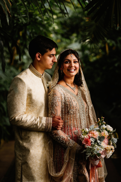 A Romantic Muslim Wedding at Kew Gardens with South Asian Elegance