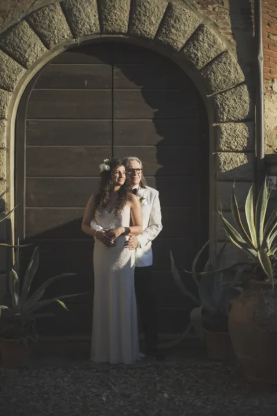 Destination wedding at Castello di Lippiano Umbria