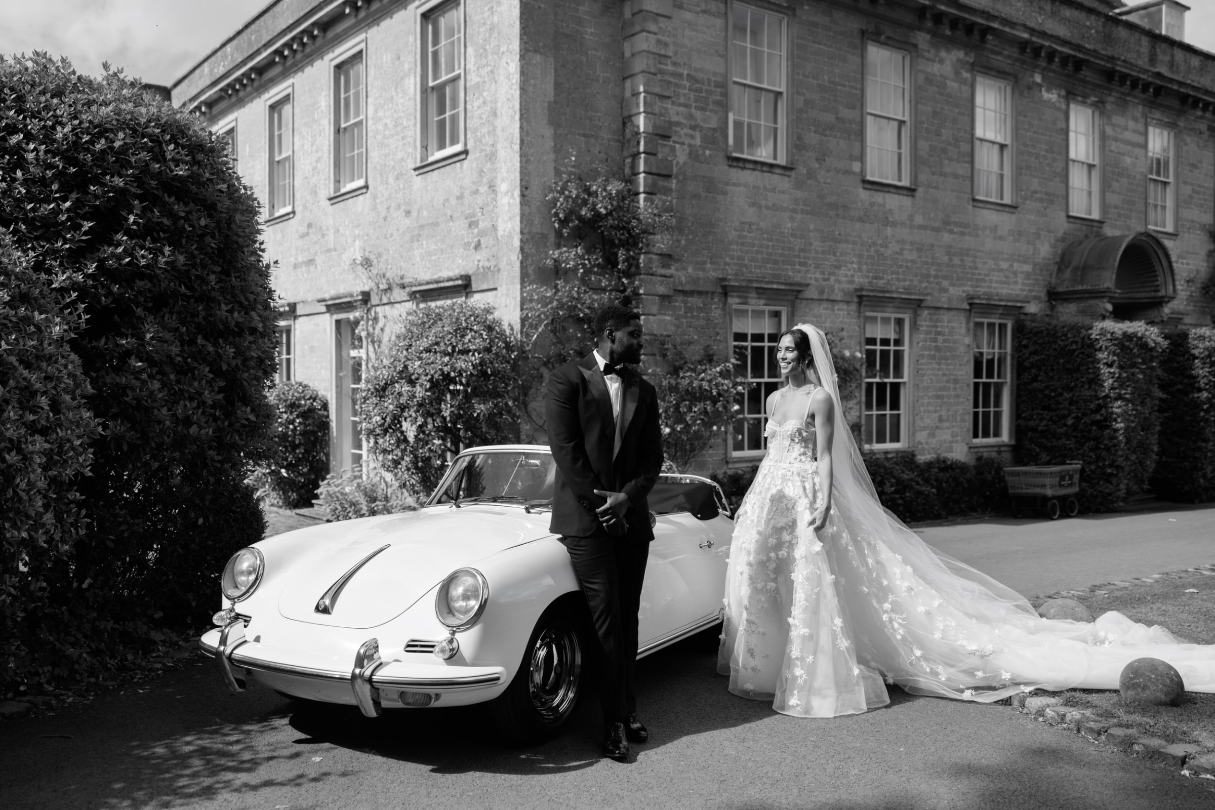 A Romantic Multicultural Wedding at Babington House in Somerset 68 Babington House Wedding The Curries Berta Dress 31 1