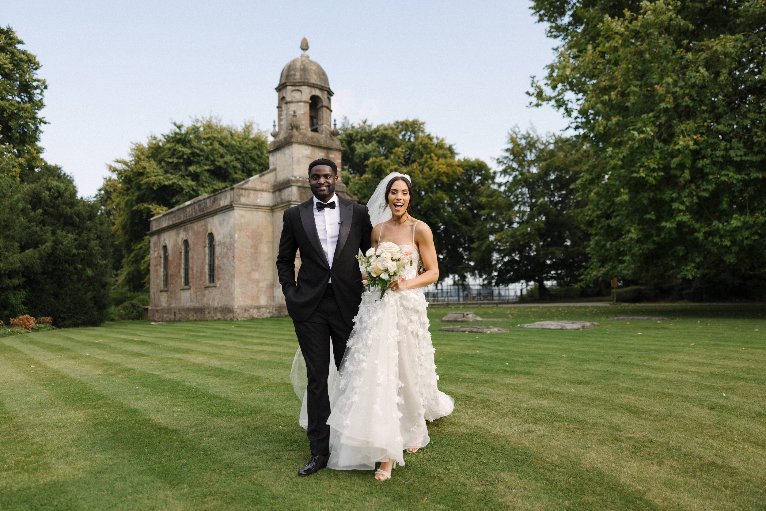 Babington House Wedding - The Curries - Berta Dress 55