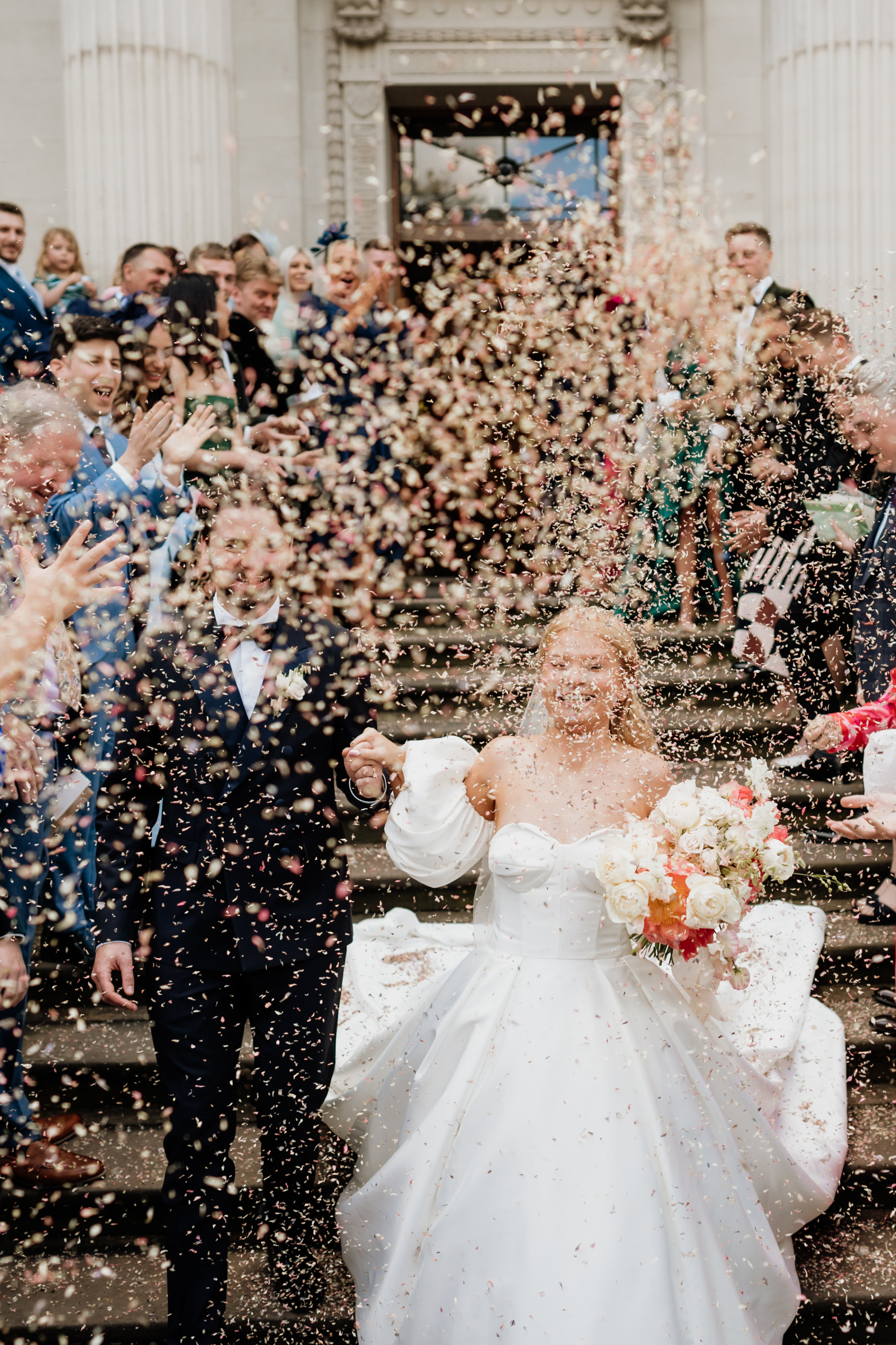 A Classic & Romantic Brunswick House Wedding With a Movie-Inspired Aesthetic 75 Brunton House Wedding London Joasis Photography 55