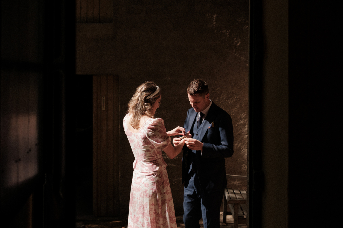 Intimate French village wedding 5