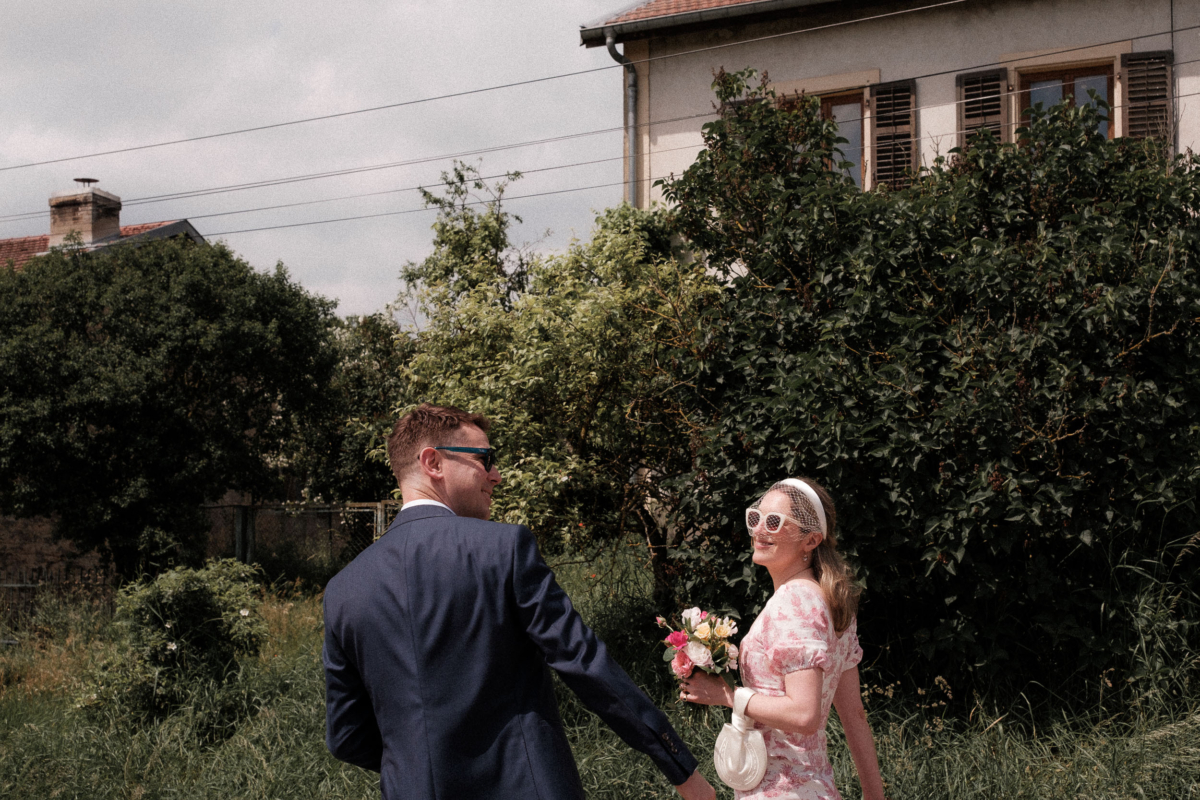 Intimate French village wedding 78