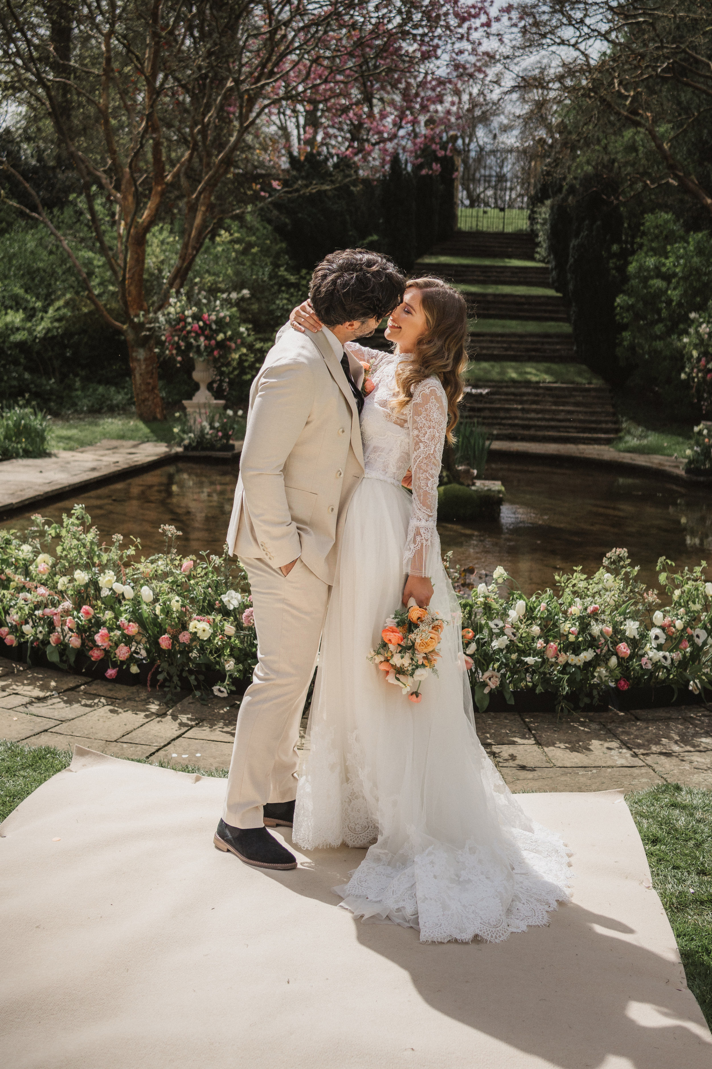 Spring Wedding Inspiration Cornwell Manor 61