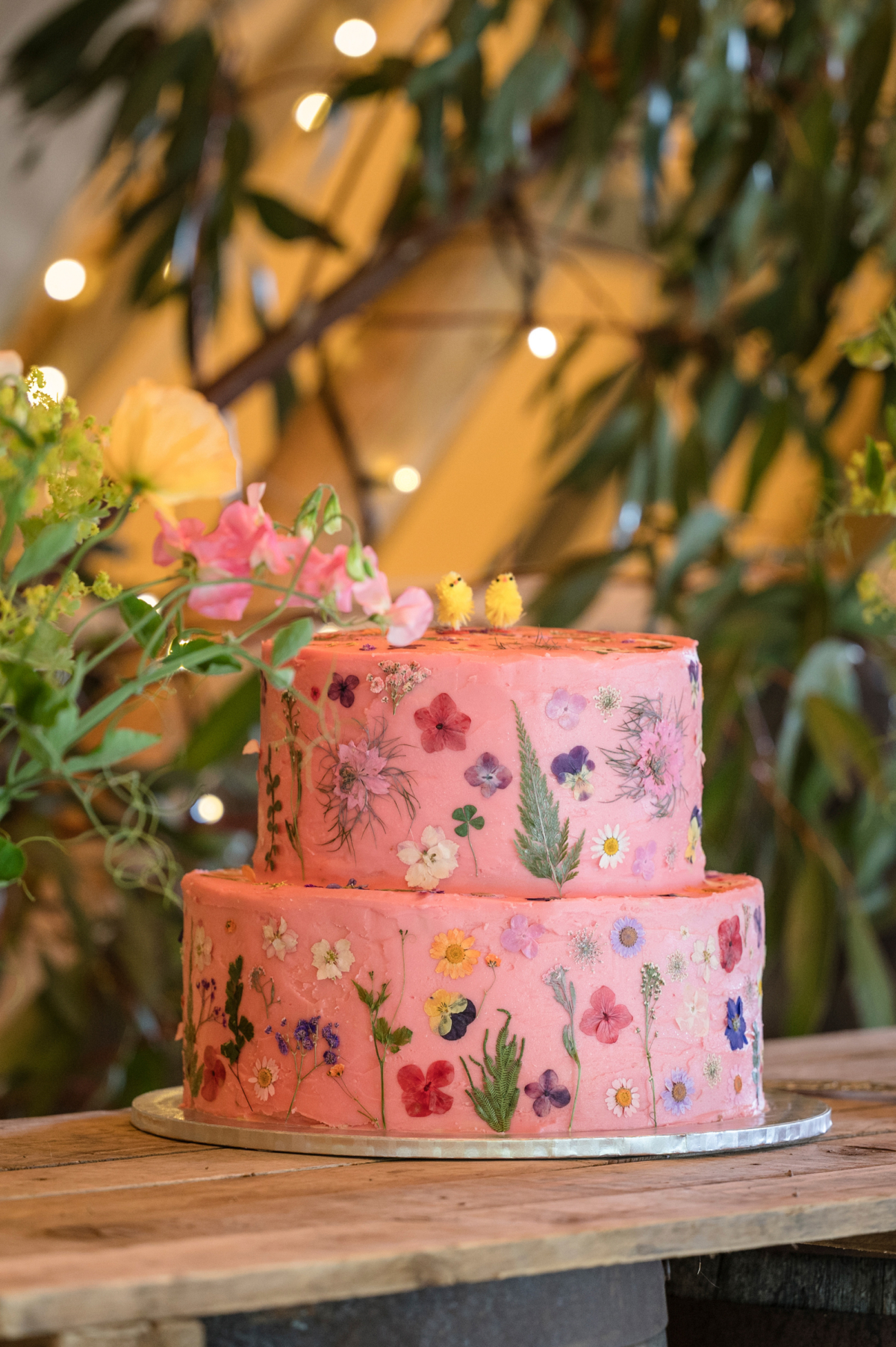 A Teepee & Bell Tent Wedding in Greens & Buttermilk Yellow 82 Halfpenny London Teepee wedding at home 115