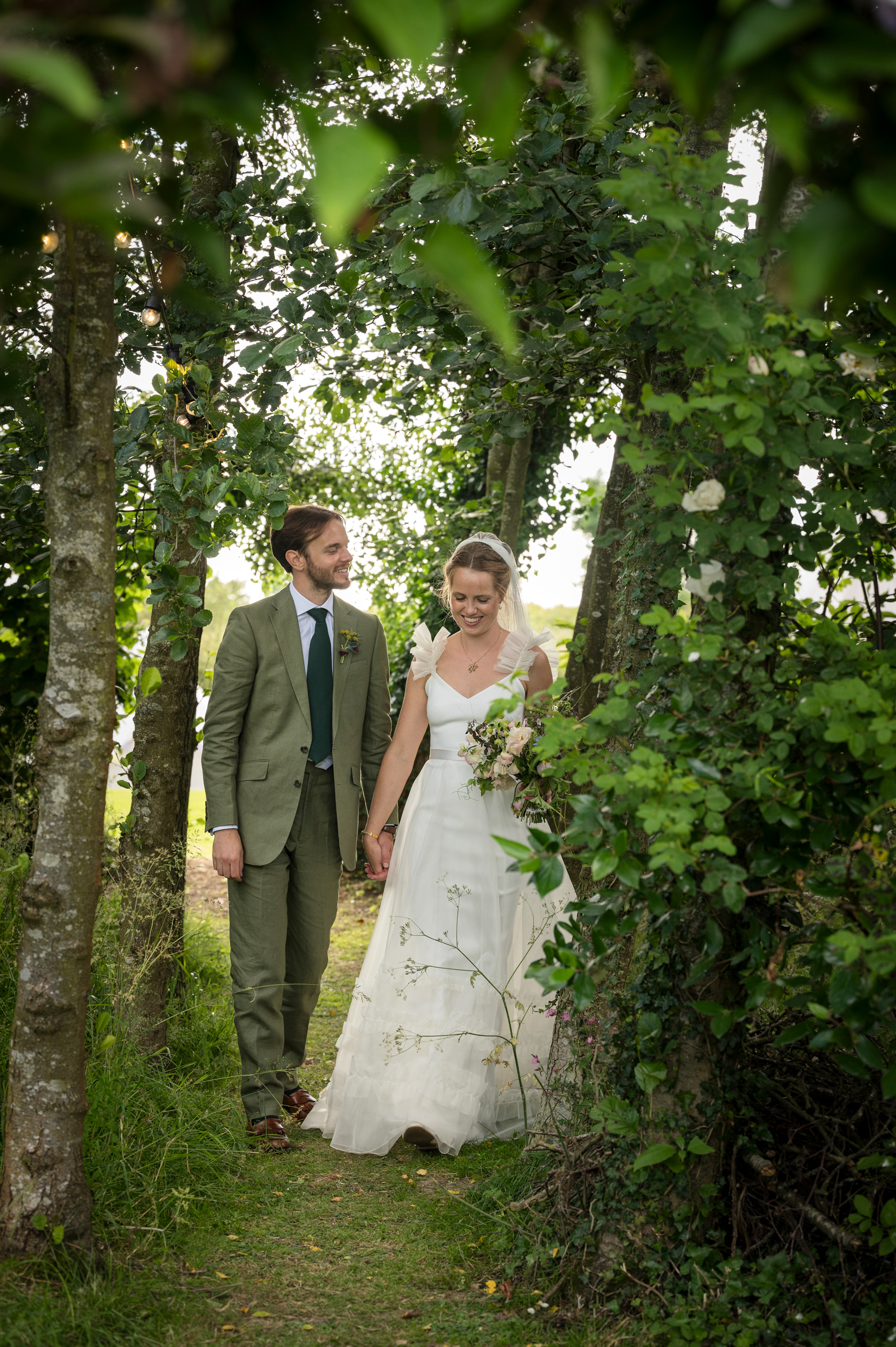 A Teepee & Bell Tent Wedding in Greens & Buttermilk Yellow 71 Halfpenny London Teepee wedding at home 121