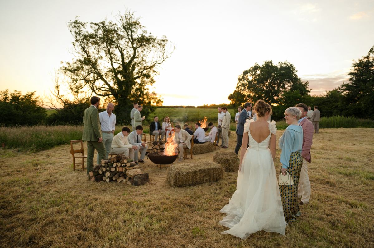 A Teepee & Bell Tent Wedding in Greens & Buttermilk Yellow 92 Halfpenny London Teepee wedding at home 151