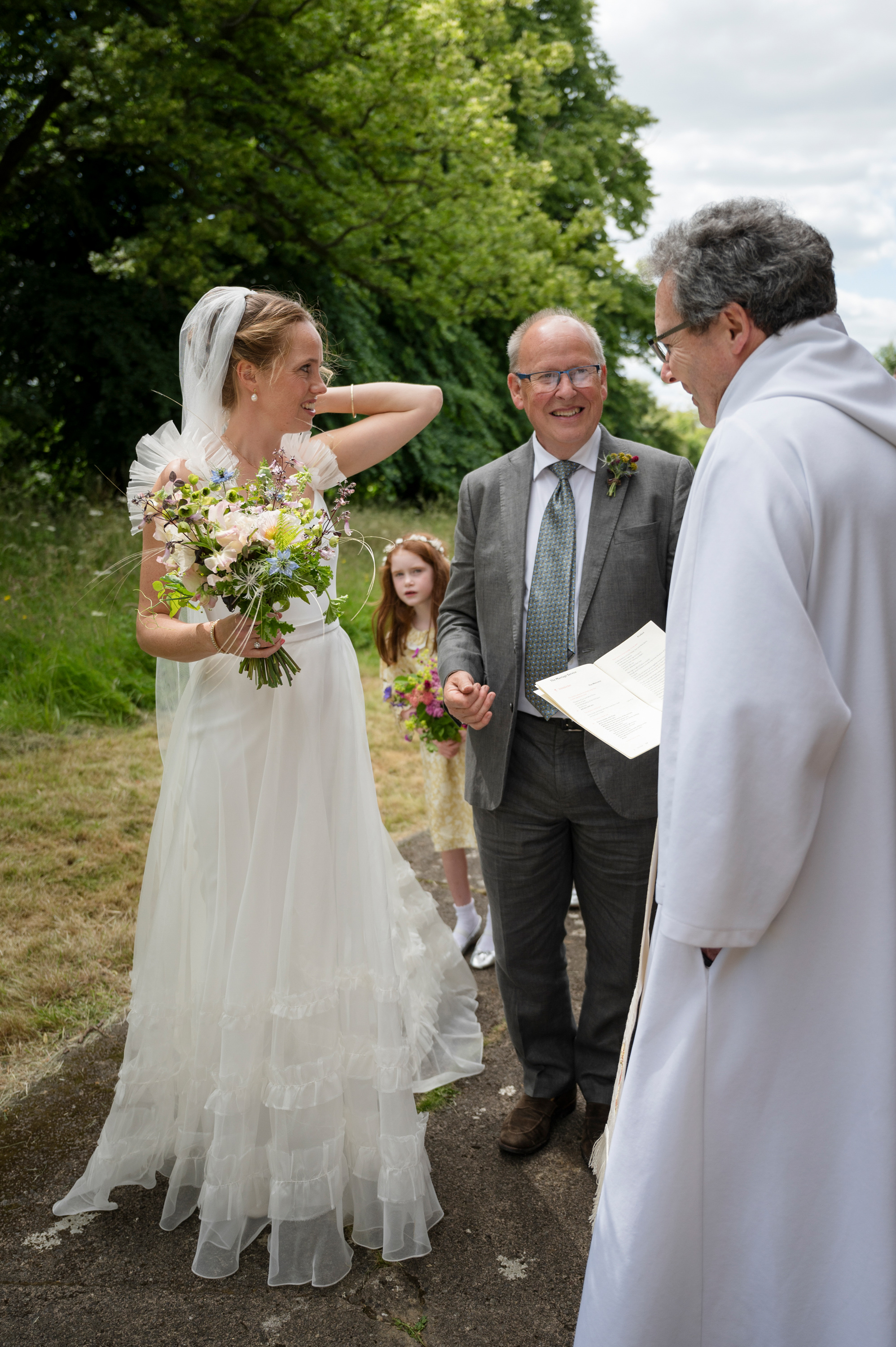 A Teepee & Bell Tent Wedding in Greens & Buttermilk Yellow 62 Halfpenny London Teepee wedding at home 27