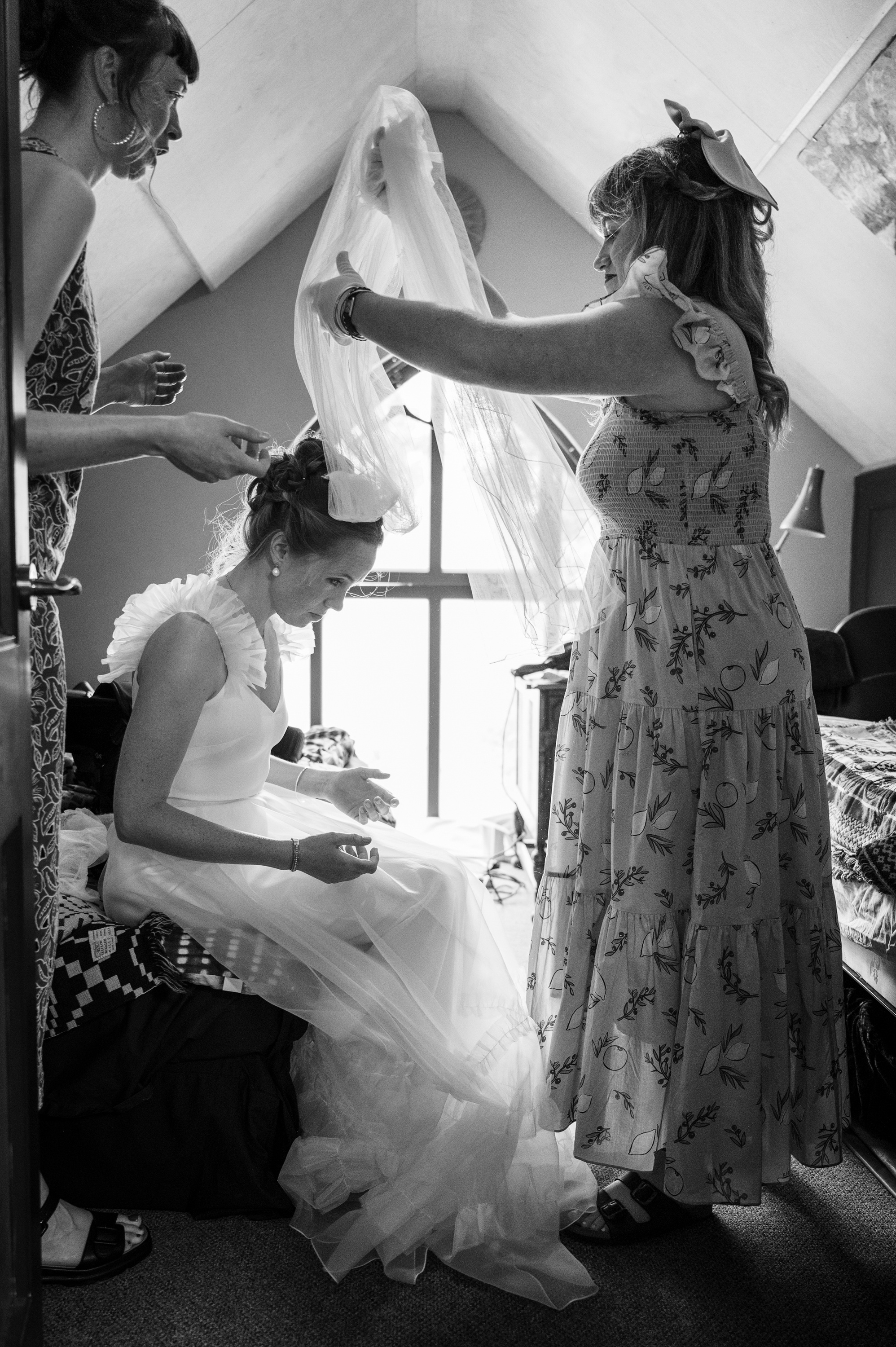 A Teepee & Bell Tent Wedding in Greens & Buttermilk Yellow 61 Halfpenny London Teepee wedding at home 7