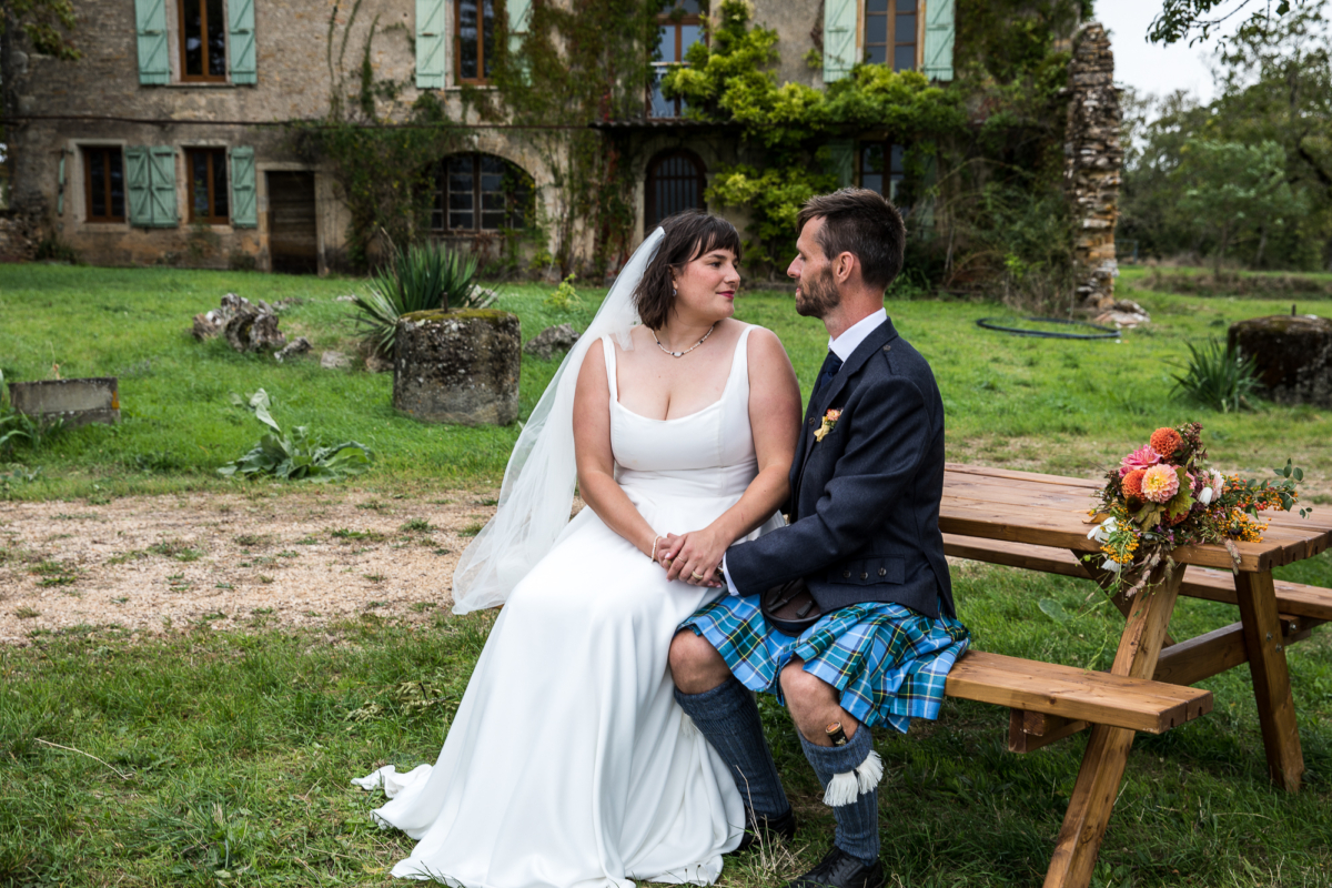 A Handmade & Thrifted Wedding in the French Countryside 71 Thrifted French Wedding 161
