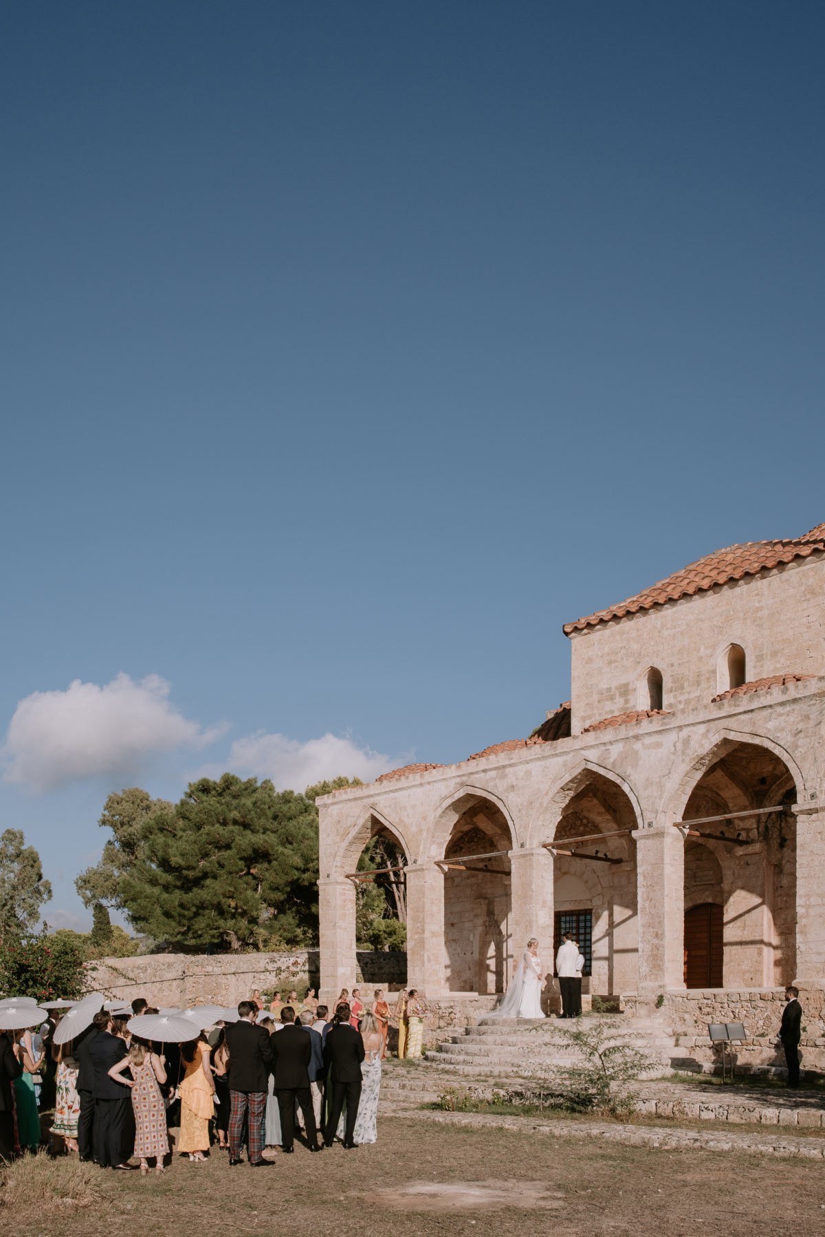 A Colourful Wedding in Greece with a 70s Vibe & Bespoke Wilden London Dress 52 Wedding in Greece Wilden London 57
