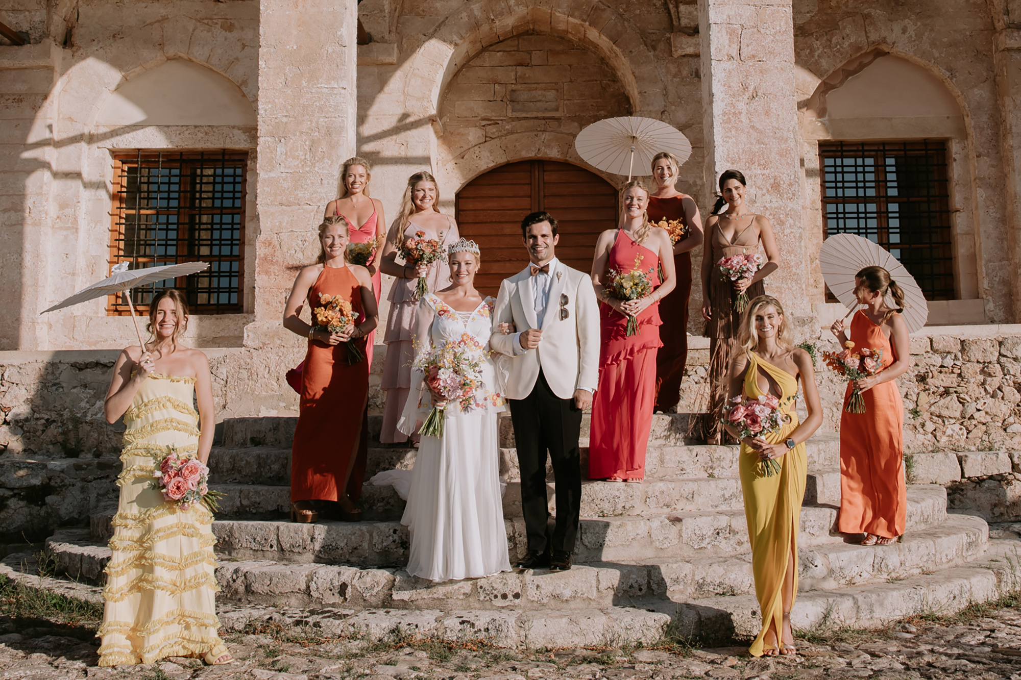Wedding in Greece Wilden London Bride