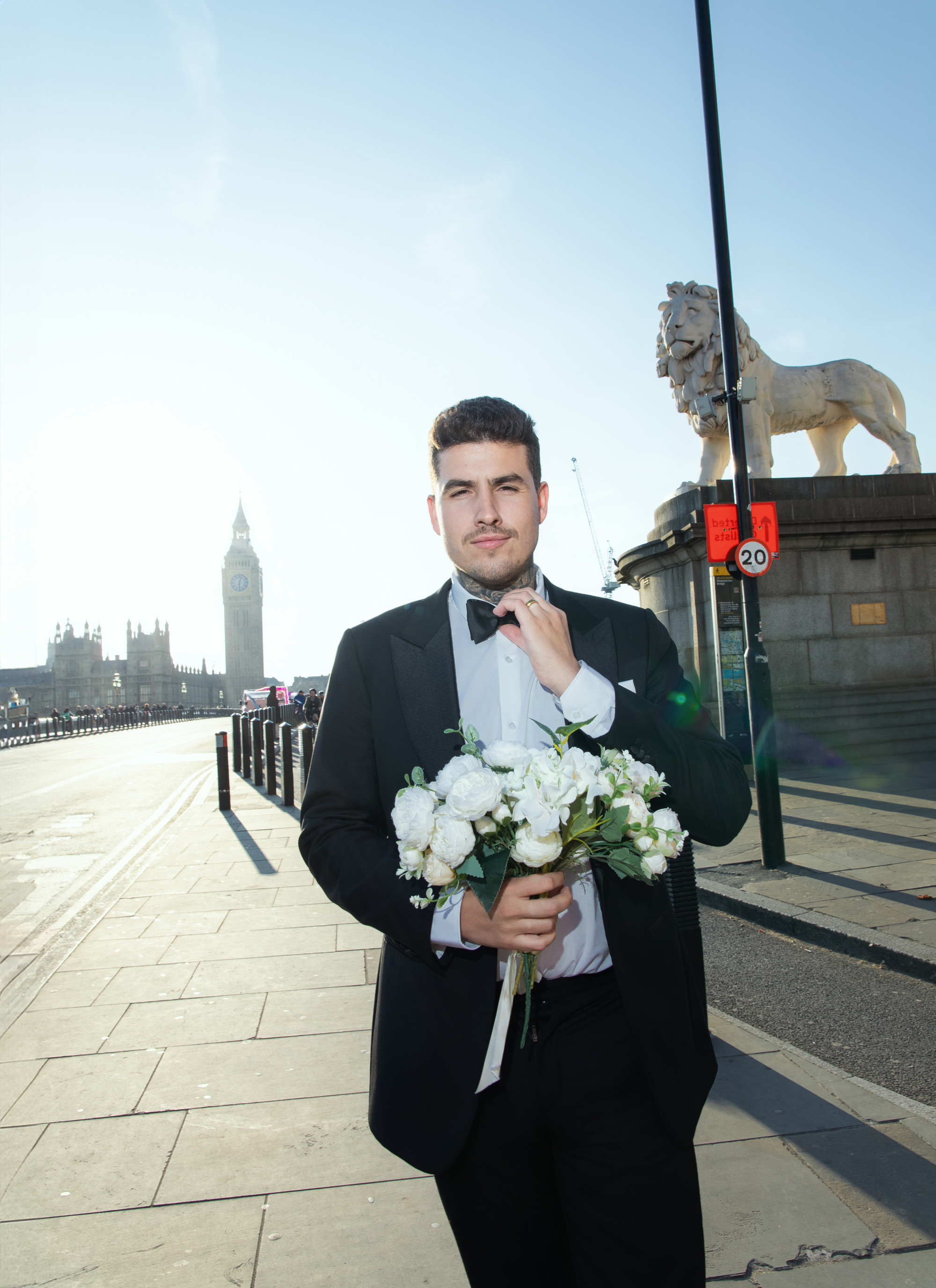 Modern City Wedding Editorial with a Timeless Romantic Edge 14 mirror mirror couture bridal 87