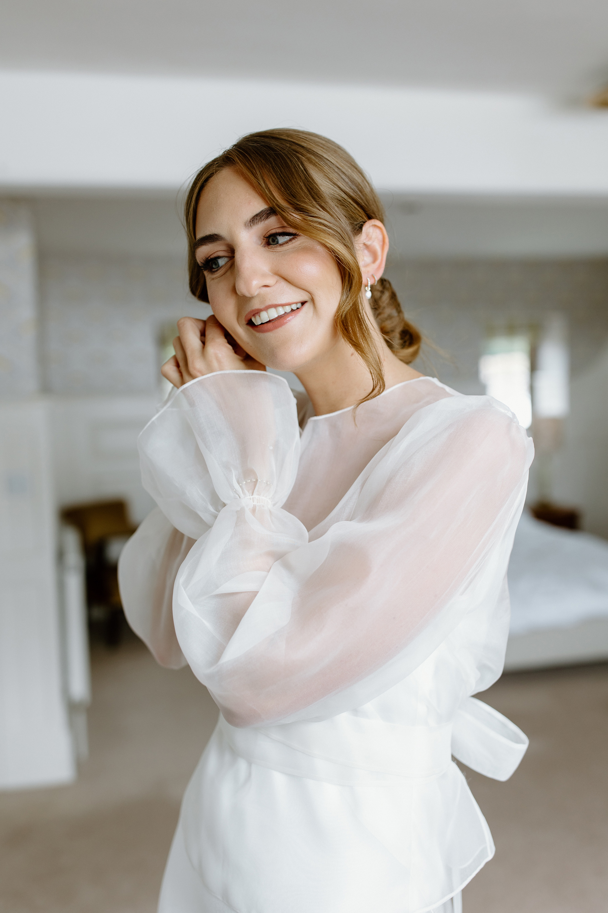 Katie in The Own Studio For Her Elegant Summer Wedding at Broadfield Court 19 Broadfield Court Wedding 32