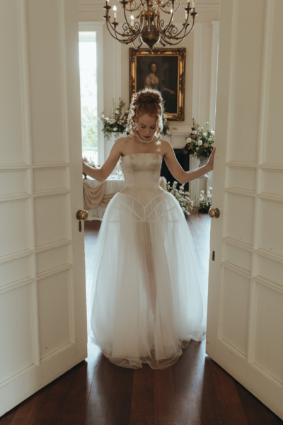 The New Reine: Marie Antoinette-Inspired Bridal Fashion by Bronwen Bridge
