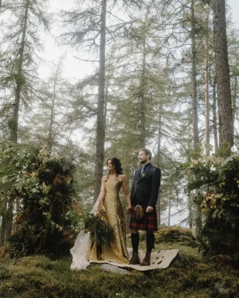 Coorie elopement and wedding planners, Scotland
