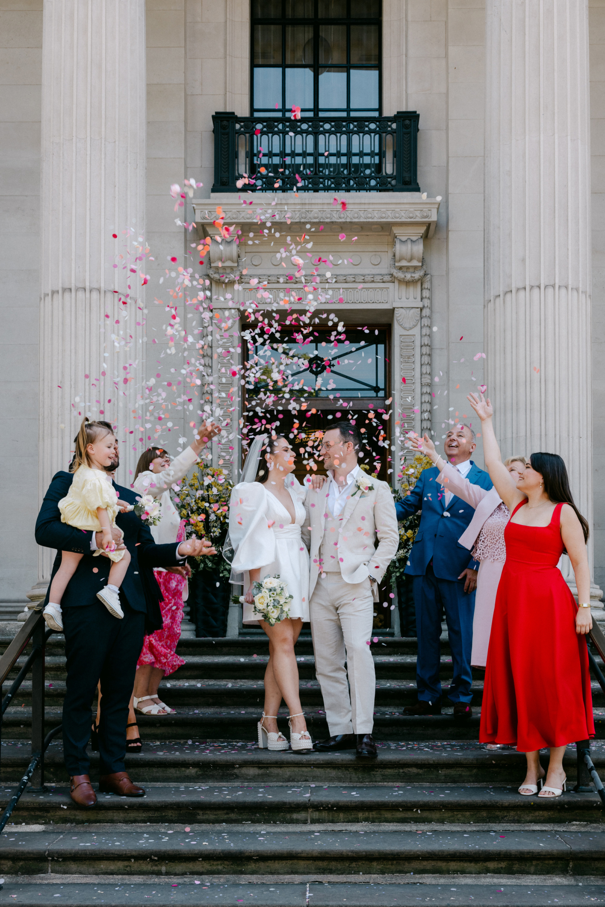 Beauty Journalist Tori’s Intimate London Pub Wedding & By Watters Short, Puff Sleeve Dress 41 Intimate London Pub Wedding 74