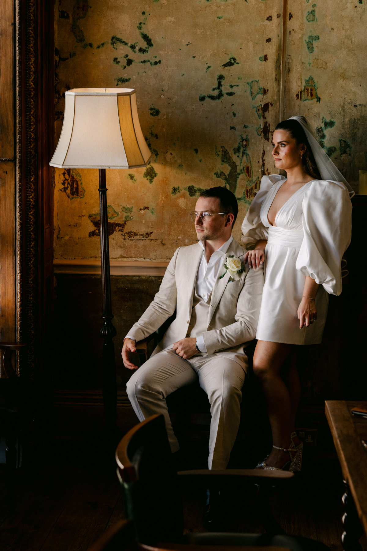 Beauty Journalist Tori’s Intimate London Pub Wedding & By Watters Short, Puff Sleeve Dress 48 Intimate London Pub Wedding 91