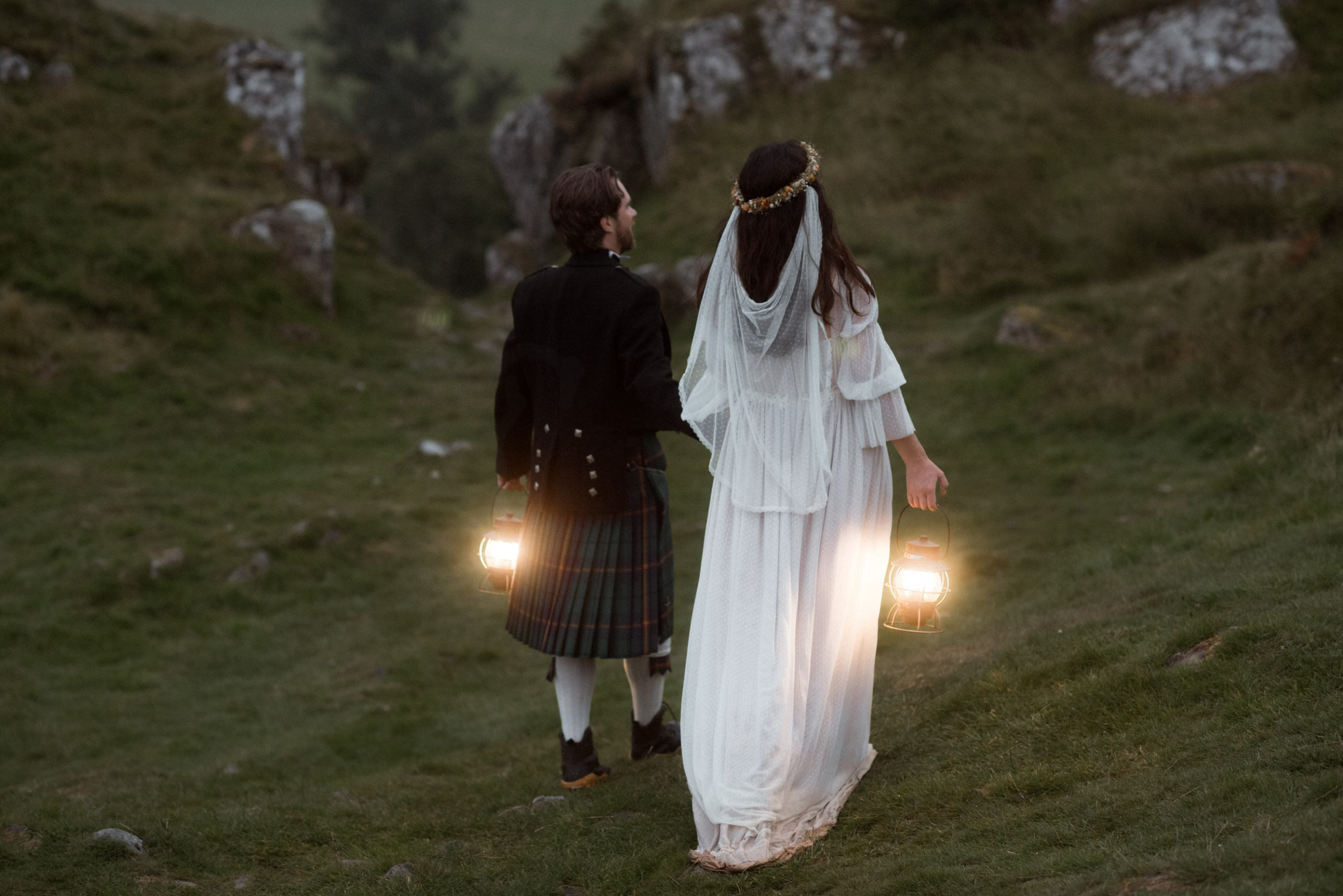 Charlotte In Ailsa Munro For Her Romantic & Intimate Wedding at Kilmartin Castle 54 Intimate Scottish Castle Wedding Kilmartin The Caryls Photography 459 1
