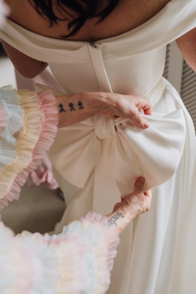 A Romantic, Richard Curtis Inspired Wedding at Pennard House